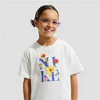 Nike Big Kid Girls Crew Neck Short Sleeve Regular Fit Graphic T-Shirt