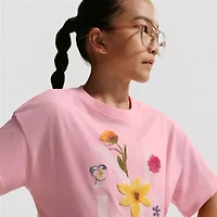 Nike Big Kid Girls Crew Neck Short Sleeve Regular Fit Graphic T-Shirt