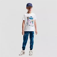 Nike Big Kid Unisex Crew Neck Short Sleeve Regular Fit Graphic T-Shirt