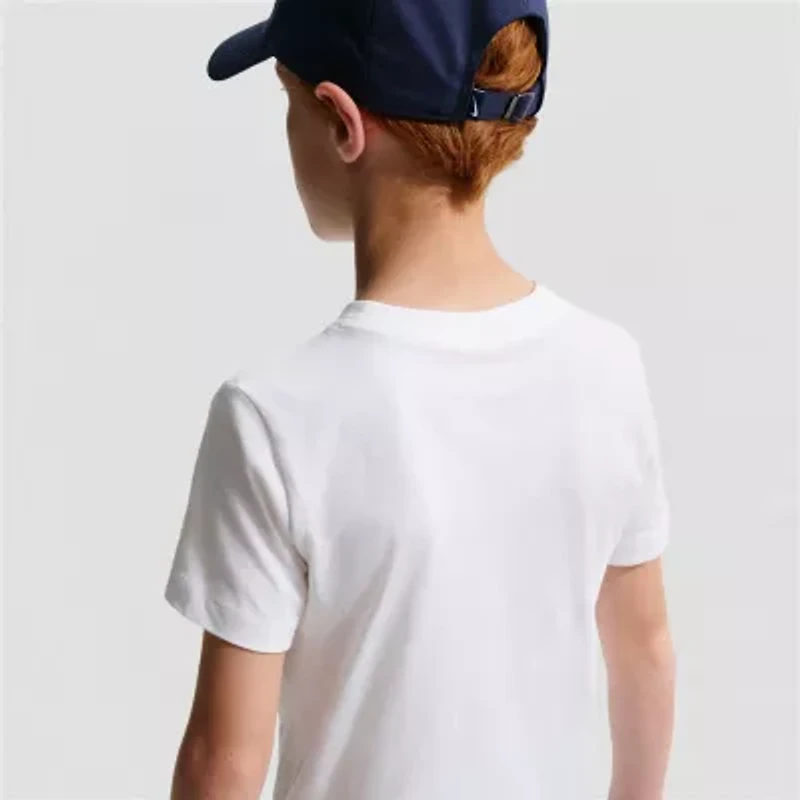 Nike Big Kid Unisex Crew Neck Short Sleeve Regular Fit Graphic T-Shirt