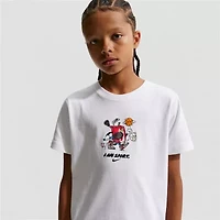 Nike Big Kid Unisex Crew Neck Short Sleeve Regular Fit Graphic T-Shirt