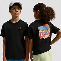 Nike Big Kid Unisex Crew Neck Short Sleeve Regular Fit Graphic T-Shirt