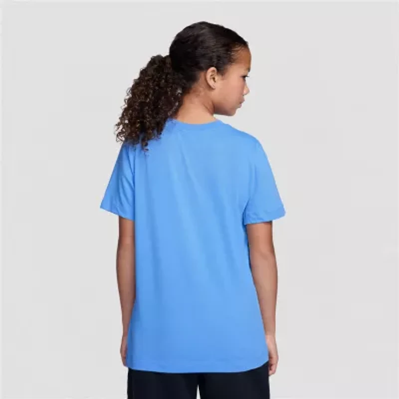 Nike Big Kid Unisex Round Neck Short Sleeve Regular Fit Graphic T-Shirt