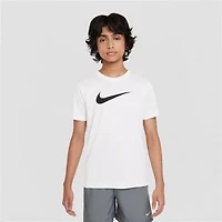 Nike Dri-Fit Swoosh Unisex Crew Neck Short Sleeve Regular Fit Graphic T-Shirt
