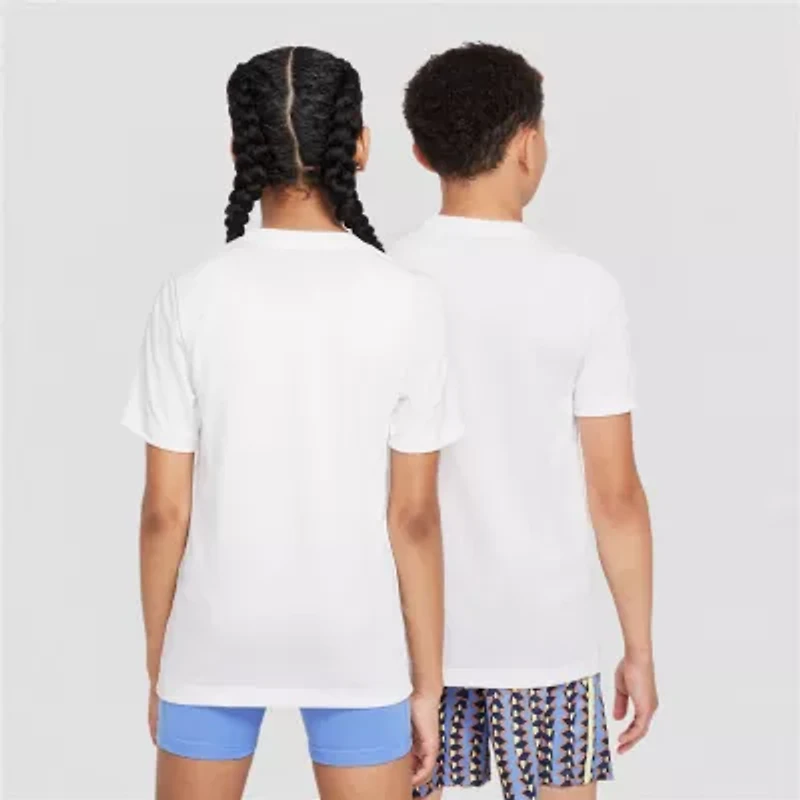 Nike Dri-Fit Swoosh Unisex Crew Neck Short Sleeve Regular Fit Graphic T-Shirt
