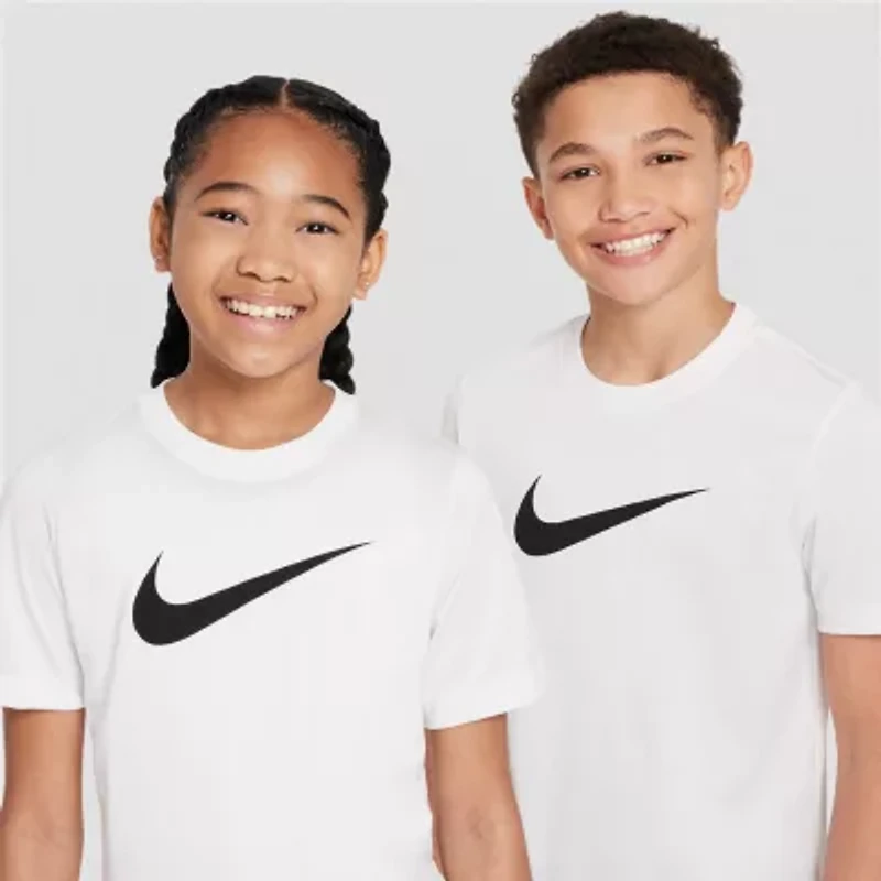 Nike Dri-Fit Swoosh Unisex Crew Neck Short Sleeve Regular Fit Graphic T-Shirt