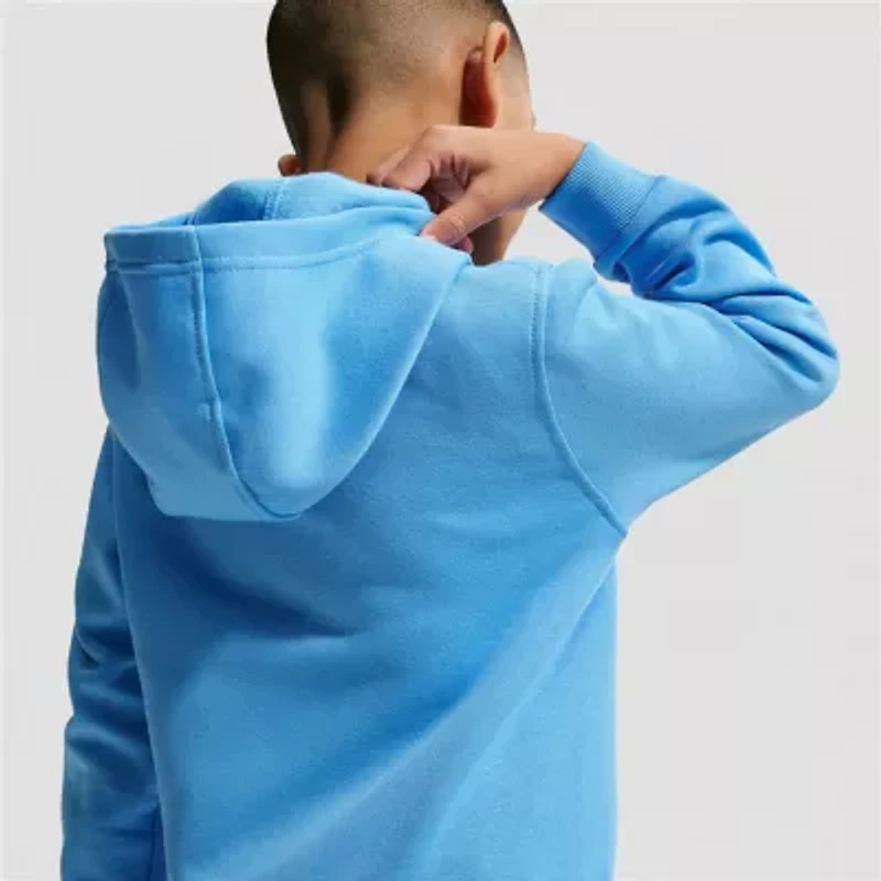 Nike Club Big Kid Unisex Long Sleeve Fleece Active Hoodie