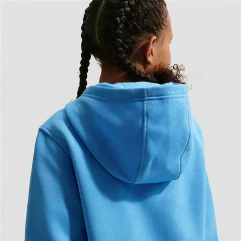 Nike Club Big Kid Unisex Long Sleeve Fleece Active Hoodie