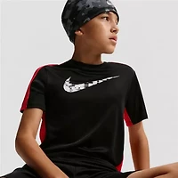 Nike Dri-Fit Big Kid Unisex Crew Neck Short Sleeve Regular Fit Graphic T-Shirt