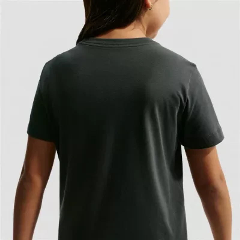 Nike Big Kid Unisex Crew Neck Short Sleeve Regular Fit Graphic T-Shirt