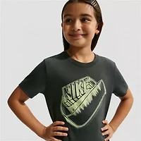 Nike Big Kid Unisex Crew Neck Short Sleeve Regular Fit Graphic T-Shirt