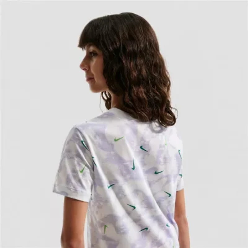 Nike Club Unisex Crew Neck Short Sleeve Regular Fit Graphic T-Shirt