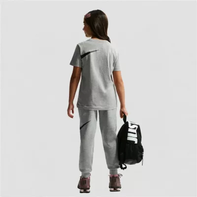 Nike Club Big Kid Unisex Crew Neck Short Sleeve Regular Fit Graphic T-Shirt