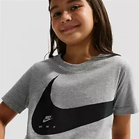 Nike Club Big Kid Unisex Crew Neck Short Sleeve Regular Fit Graphic T-Shirt