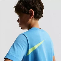 Nike Club Big Kid Unisex Crew Neck Short Sleeve Regular Fit Graphic T-Shirt