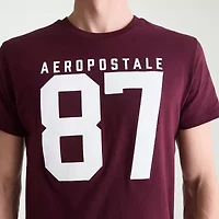 AEROPOSTALE Mens Crew Neck Short Sleeve Classic Fit Graphic T-Shirt
