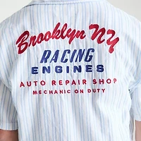 AEROPOSTALE Mens Short Sleeve Boxy Fit Button-Down Shirt