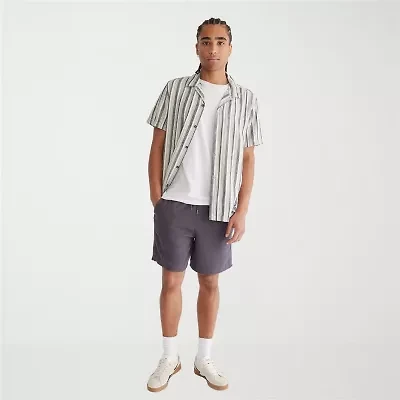 AEROPOSTALE Mens Mid Rise Drawstring Waist Jogger Short