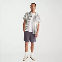 AEROPOSTALE Mens Mid Rise Drawstring Waist Jogger Short