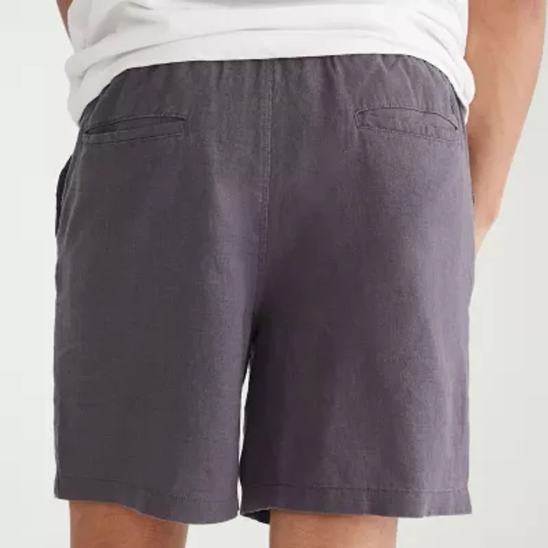 AEROPOSTALE Mens Mid Rise Drawstring Waist Jogger Short