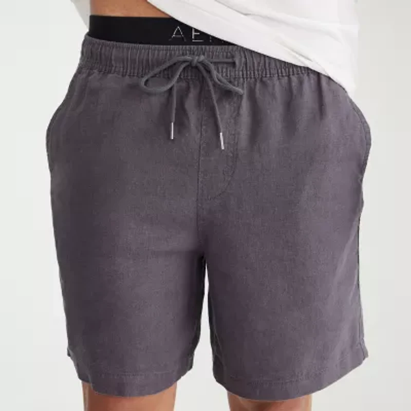 AEROPOSTALE Mens Mid Rise Drawstring Waist Jogger Short