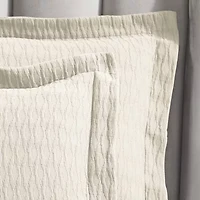 SUPERIOR® Calvert Cotton Lattice Geometric Jacquard Bedspread