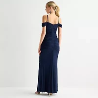 Radiante Couture Womens Juniors Sleeveless Bodycon Dress