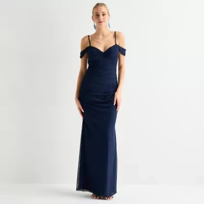 Radiante Couture Womens Juniors Sleeveless Bodycon Dress