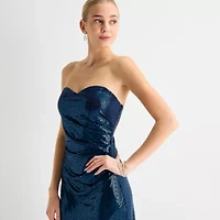 Radiante Couture Womens Juniors Circles Bodycon Dress