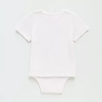 Okie Dokie Toddler Boys Bodysuit Closure Adaptive Crew Neck Short Sleeve