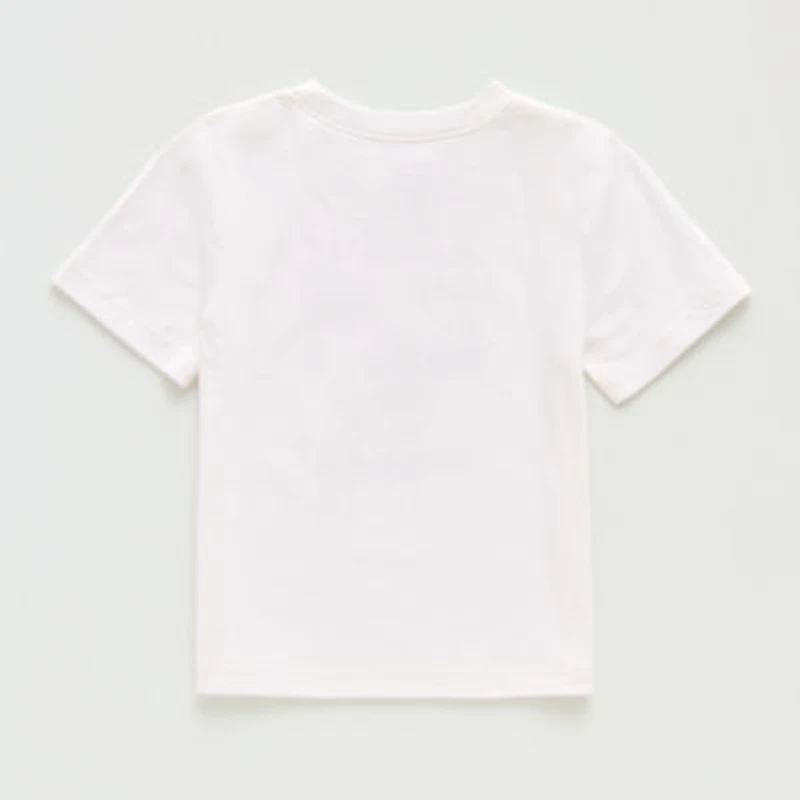 Okie Dokie Toddler & Little Boys Crew Neck Short Sleeve Regular Fit Graphic T-Shirt