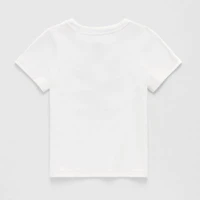 Okie Dokie Toddler Boys Round Neck Short Sleeve Adaptive Regular Fit Graphic T-Shirt