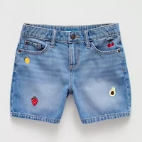 Thereabouts Little & Big Kid Girls Adjustable Waist Midi Short