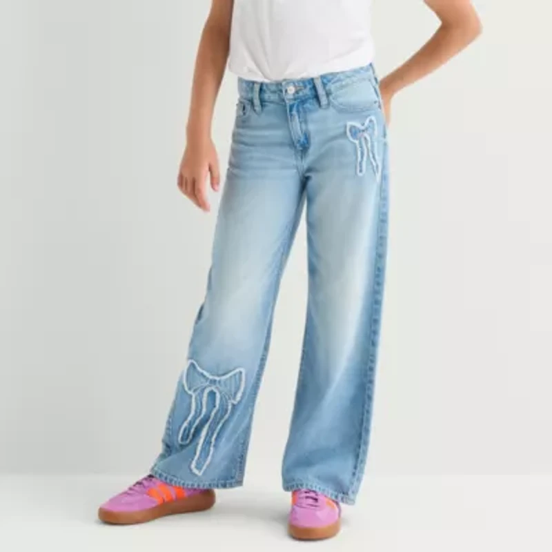 Thereabouts Little & Big Kid Girls Wide Leg Jean