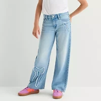 Thereabouts Little & Big Kid Girls Wide Leg Jean