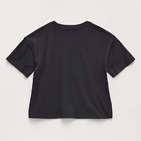 Xersion Little & Big Kid Girls Crew Neck Short Sleeve Relaxed Fit Graphic T-Shirt