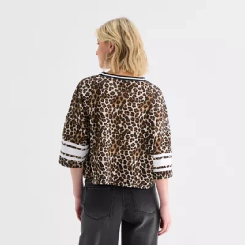 Forever 21 Womens Juniors Short Sleeve Jersey