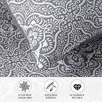 SUPERIOR® Enzy Floral Matelasse Textured Woven Bedspread