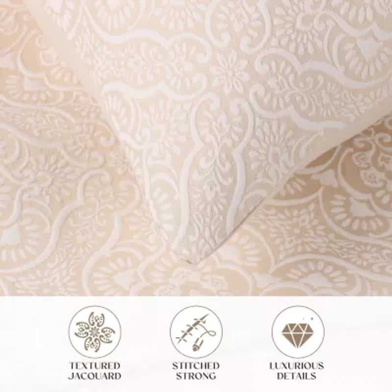 SUPERIOR® Enzy Floral Matelasse Textured Woven Bedspread