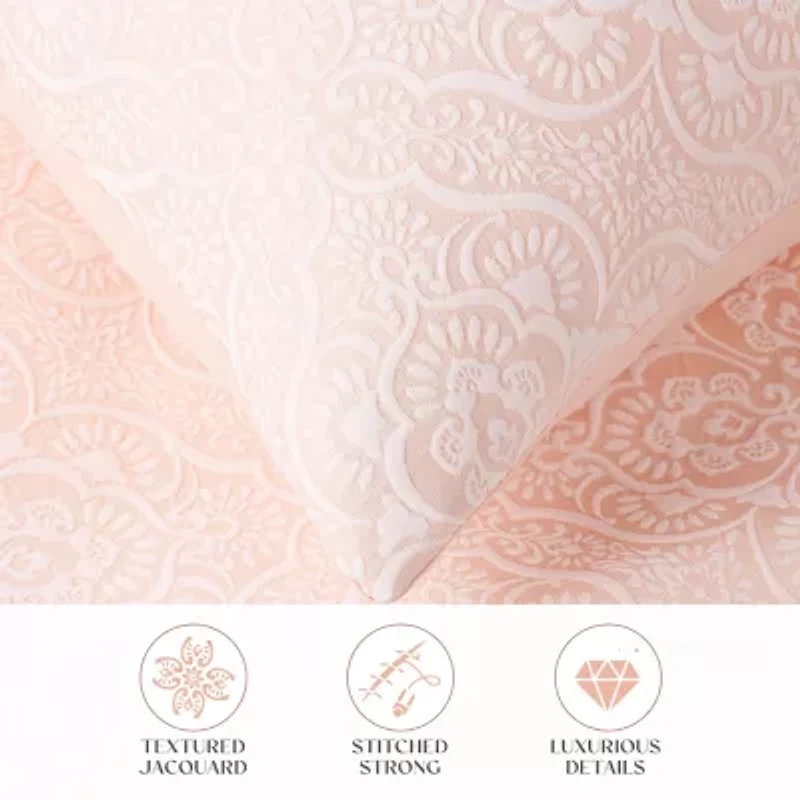 SUPERIOR® Enzy Floral Matelasse Textured Woven Bedspread