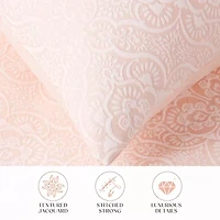 SUPERIOR® Enzy Floral Matelasse Textured Woven Bedspread