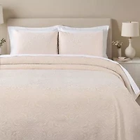 SUPERIOR® Enzy Floral Matelasse Textured Woven Bedspread
