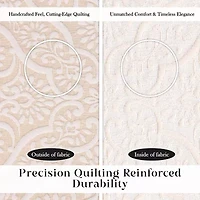 SUPERIOR® Enzy Floral Matelasse Textured Woven Bedspread