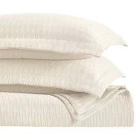 SUPERIOR® Calvert Cotton Lattice Geometric Jacquard Bedspread