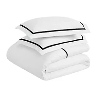 SUPERIOR® Riverton Cotton Embroidered Traditional Duvet Cover