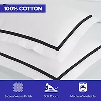 SUPERIOR® Riverton Cotton Embroidered Traditional Duvet Cover