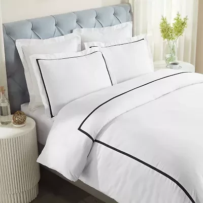 SUPERIOR® Riverton Cotton Embroidered Traditional Duvet Cover
