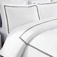 SUPERIOR® Fieldstone Cotton Embroidered Texture Duvet Cover