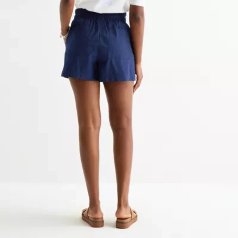 St. John's Bay Womens Pull-On Short