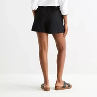 St. John's Bay Womens Pull-On Short
